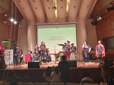 La Banda Meta Copada compartió su arte músical en el Festival Desafiarte