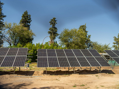 Parque de energía solar